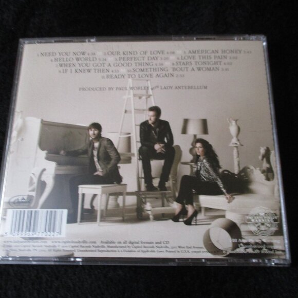 Lady Antebellum Need You Now Music CD - Picture 2 of 2